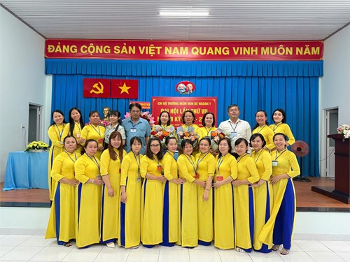 Chi bộ Trường mầm non Bé Ngoan 1 tổ chức  Đại Hội Lần Thứ VII Nhiệm Kỳ 2025 - 2027 