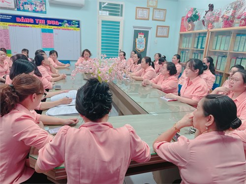 Họp hội đồng sư phạm Tháng 2/2025