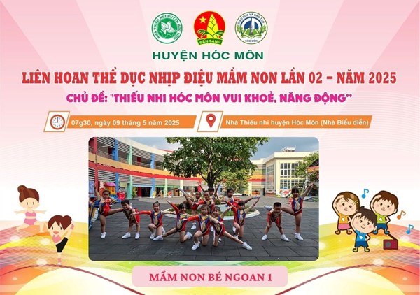 Liên hoan thể dục nhịp điệu mầm non lần 02 - năm 2025