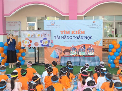 Hội thi  Tìm kiếm tài năng toán học  - Năm học: 2024 - 2025