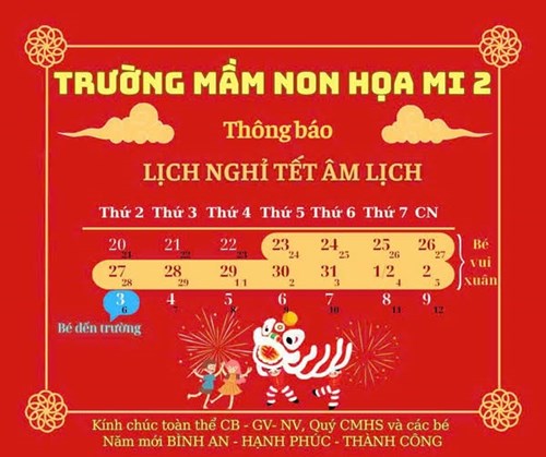 🧧 Lịch nghỉ tết nguyên đán 2025