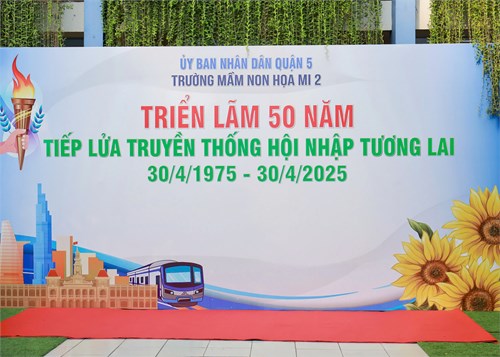 Triển lãm đặc biệt kỷ niệm 50 năm với chủ đề  50 năm tiếp lửa truyền thống - Hội nhập tương lai 