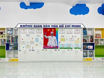 Giới thiệu không gian văn hóa Hồ Chí Minh tại trường Mầm non Họa Mi 2