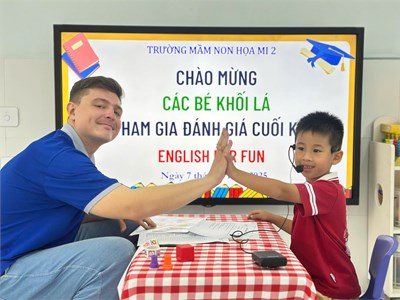 Hoạt động đánh giá tiếng anh cuối kỳ II