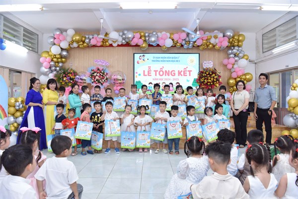 Lễ tổng kết khối Mầm - Dấu ấn những ngày cuối năm