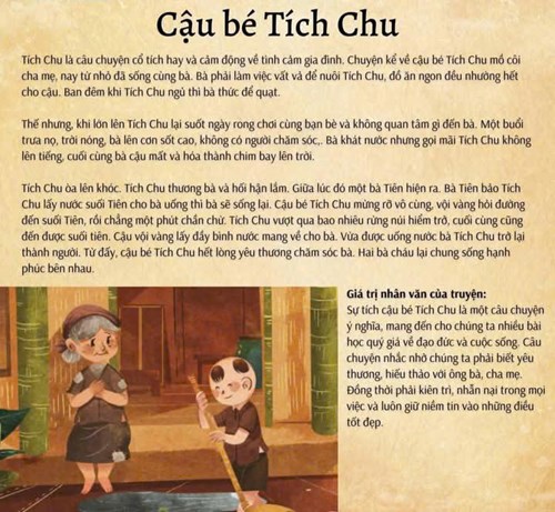 Truyện  cậu bé tích chu 