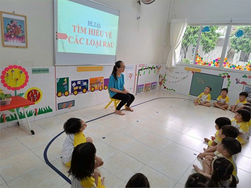 video bài giảng  Khám phá các loại rau 
