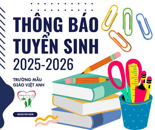 Thông báo tuyển sinh năm học 2025 - 2026!