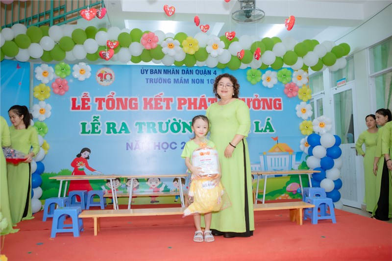 Các bé tham gia hội thi Nét vẽ xanh cấp Quận