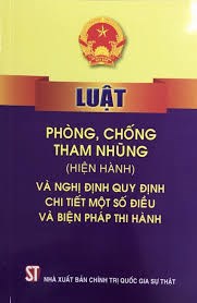 Nội dung Luật phòng, chống tham nhũng