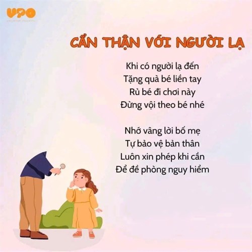 Thơ: Cẩn thận với người lạ