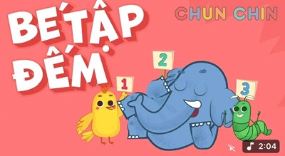 Kỹ năng tập đếm cho các bé.