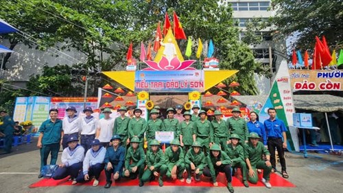Hưởng ứng ngày cán bộ hội lhtn việt nam tp. hồ chí minh với chủ đề “niềm vui ngày nhập ngũ”