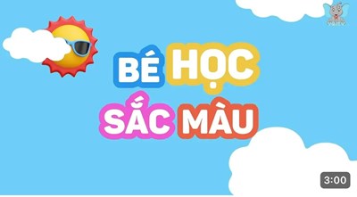 Kỹ năng tập nói về màu sắc