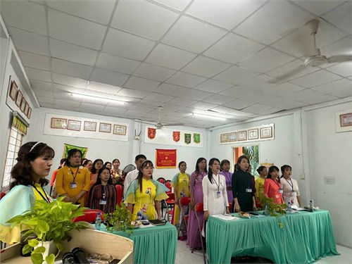 Công đoàn cơ sở mầm non 10 tổ chức Hội nghị điển hình tiên tiến trong các cấp công đoàn và Hội nghị điển hình tiên tiến cấp quận giai đoạn 2020 - 2025.