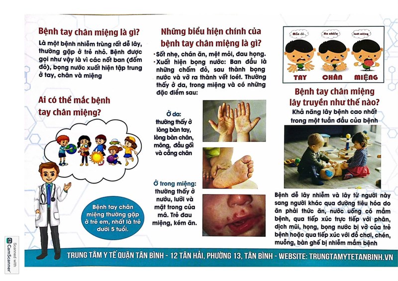Tờ rơi Tay chân miệng