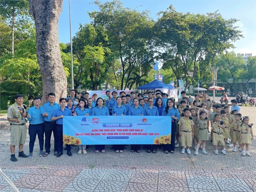 Sôi nổi hưởng ứng Chiến dịch “Triệu bước chân nhân ái” gắn với cuộc vận động “Mỗi thanh niên 10.000 bước chân mỗi ngày” năm 2025
