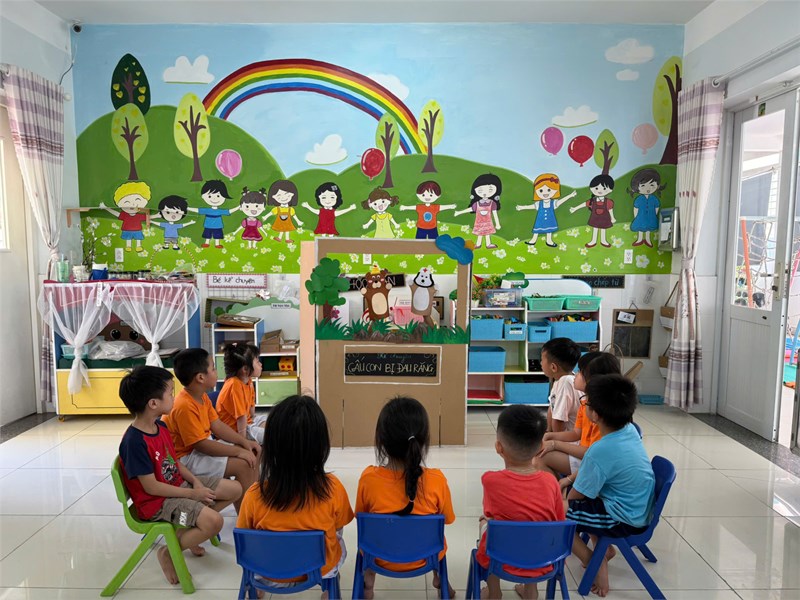 Kể chuyện  Gấu con bị đau răng 