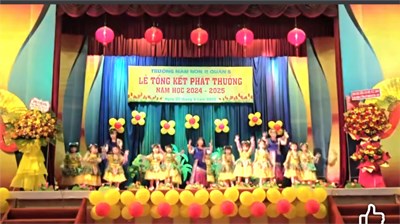 LỄ TỔNG KẾT PHÁT THƯỞNG
    TỔNG KẾT VÀ PHÁT THƯỞNG KHỐI NHÀ TRẺ - MẦM - CHỒI
             Năm học: 2024- 2025