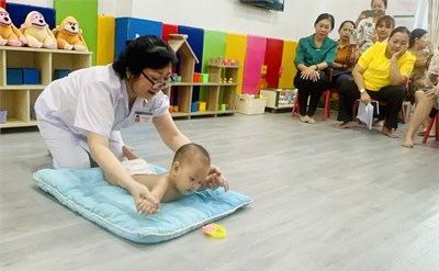 Chuyên đề cấp Quận  Nâng cao năng lực tổ chức bài tập vận động cho trẻ Nhà trẻ  ngày 4/4/2025.