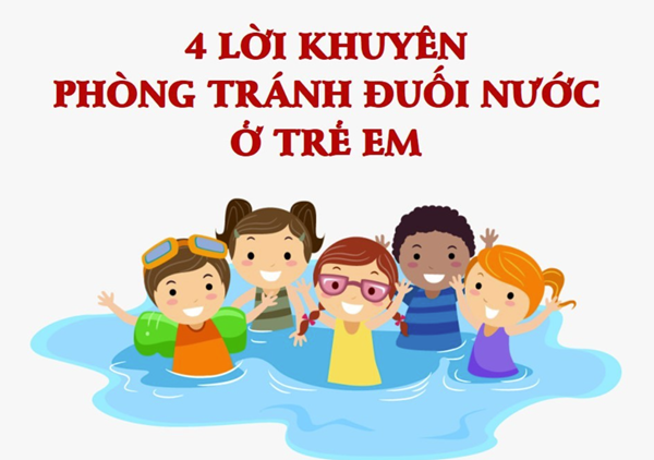 4 lời khuyên phòng tránh đuối nước ở trẻ em