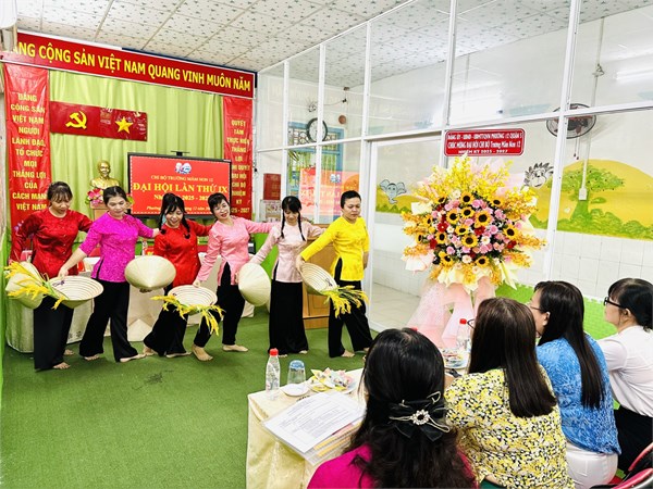 Chúc mừng trường Mầm non 12 đã tổ chức thành công Đại hội Chi bộ Nhiệm kỳ 2025 - 2027 vào ngày 30/12/2024.