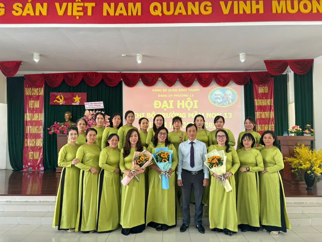 Đại hội chi bộ Mầm non 13 nhiệm kỳ 2025-2027