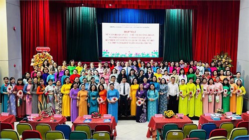 Họp mặt kỷ niệm 115 năm ngày quốc tế phụ nữ 08/3 và 1985 năm khởi nghĩa hai bà trưng