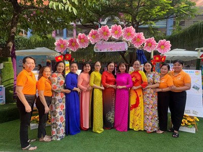 Trường Mầm non 13 tham gia ngày hội phát triển giáo dục mầm non Quận 5 với chủ đề:   39 năm hình thành và phát triển  