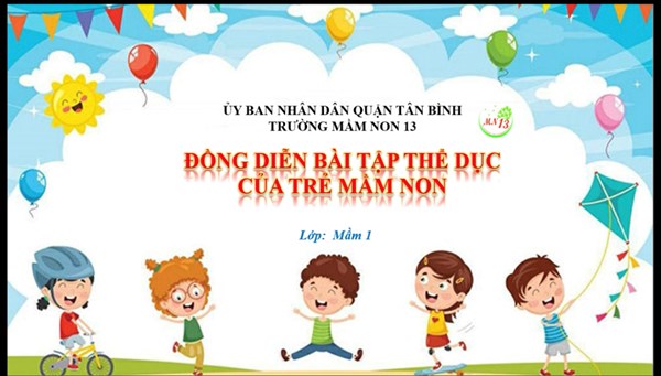 Ngày hội thể dục thể thao cho trẻ mầm non hướng đến chào mừng kỷ niệm 50 năm Ngày Giải phóng Miền Nam thống nhất đất nước (30/04/1975 - 30/04/2025)