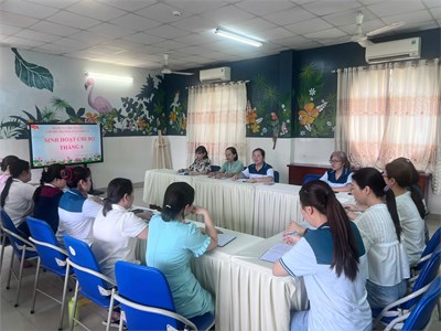 Sinh hoạt chi bộ định kỳ tháng 04 năm 2025
