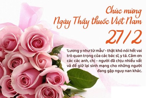 ngày Thầy Thuốc Việt Nam 27/2