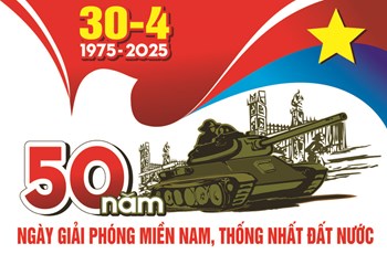 Hưởng ứng Chào mừng kỷ niệm 50 năm ngày giải phóng đất nước 30/4/1975 - 30/4/2025