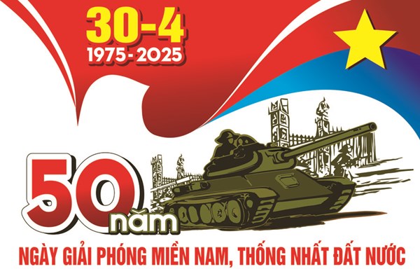 Hưởng ứng Chào mừng kỷ niệm 50 năm ngày giải phóng đất nước 30/4/1975 - 30/4/2025