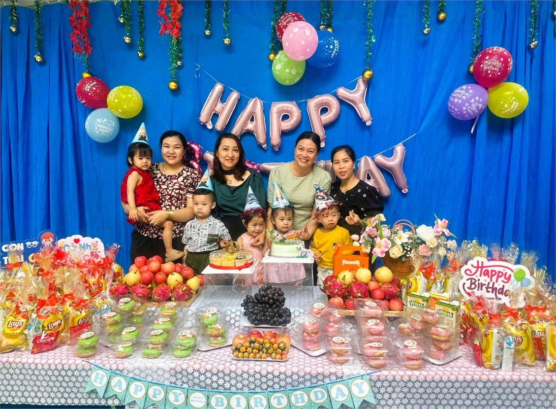 Chúc mừng sinh nhật các bé có tháng sinh 9 - 10 - 11 - 12