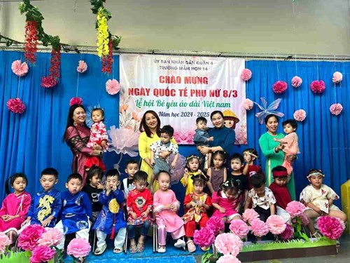 Lễ hội  bé yêu áo dài việt nam  - p2