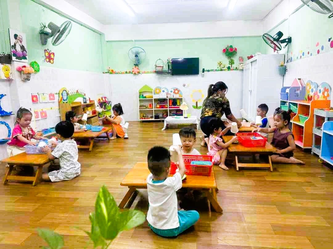 Hoạt động giáo dục - khối nhà trẻ