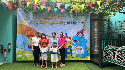 Hội thi:  Bé vẽ sáng tạo cùng Bitex .