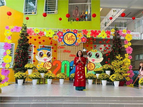 Trường mầm non 17 tổ chức văn nghệ chào mừng xuân  ất tỵ 2025