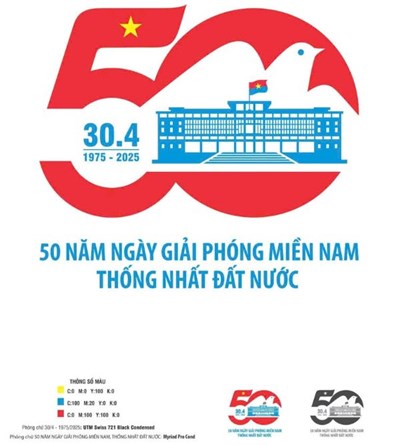 V/v triển khai bộ nhận diện Kỷ niệm 50 năm Ngày Giải phóng miền Nam, thống nhất đất nước