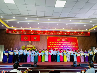 Chúc mừng tập thể trường Mầm non 19/8 vinh dự nhận khen thưởng gương điển hình 10 năm, giai đoạn  2016-2025 trong  Học tập và làm theo tấm gương đạo đức Hồ Chí Minh 