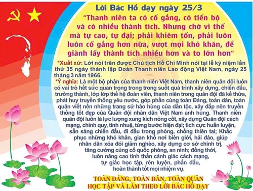 Lời bác dạy