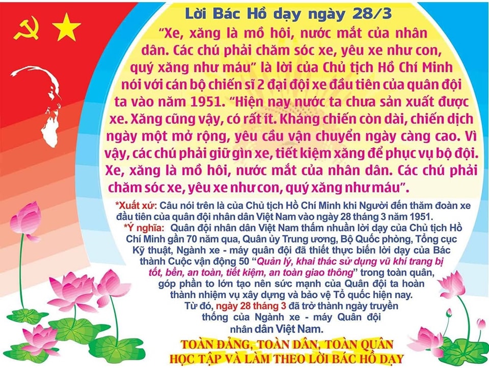 Lời Bác dạy ngày 28/3/2025