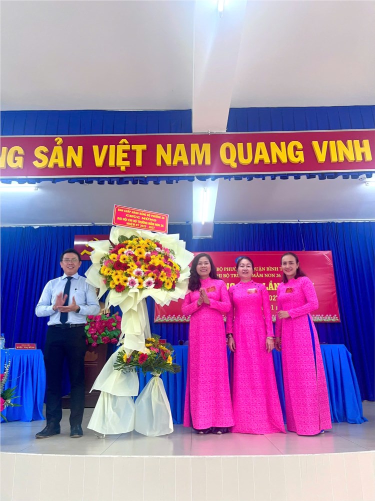 Đại hội Chi bộ Trường Mầm non 26 Nhiệm kỳ 2025-2027