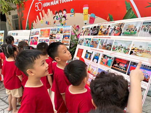 Trường Mầm non 26 triển lãm 50 năm hình thành và phát triển