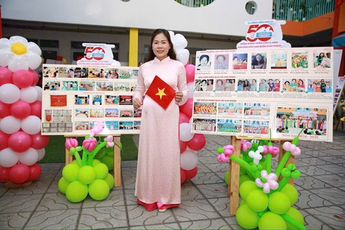 Triển lãm 50 năm giáo dục mầm non Bình Thạnh