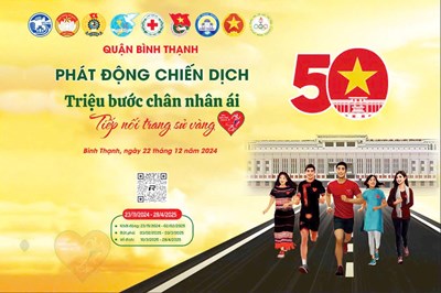 Lễ phát động Chữ Thập Đỏ Chiến dịch  Triệu bước chân nhân ái - Tiếp nối trang sử vàng 