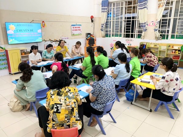 Chuyên đề     Tổ chức hoạt động thể hiện quyền trẻ em trong các cơ sở giáo dục mầm non    