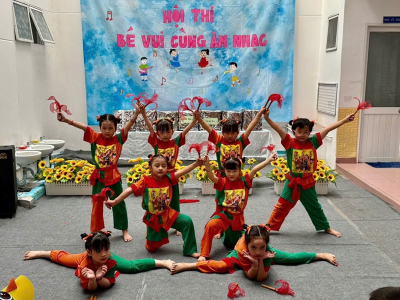 Hội thi  Bé vui cùng âm nhạc 