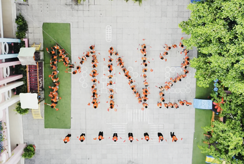 Trường Mầm non 2, Quận Tân Bình tưng bừng hưởng ứng Đồng diễn thể dục Chào mừng kỷ niệm 50 năm Ngày Giải phóng miền Nam, thống nhất đất nước (30/4/1975 – 30/4/2025)